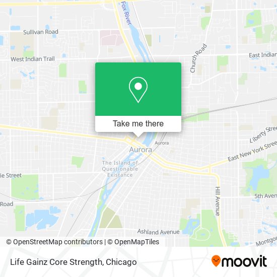 Mapa de Life Gainz Core Strength