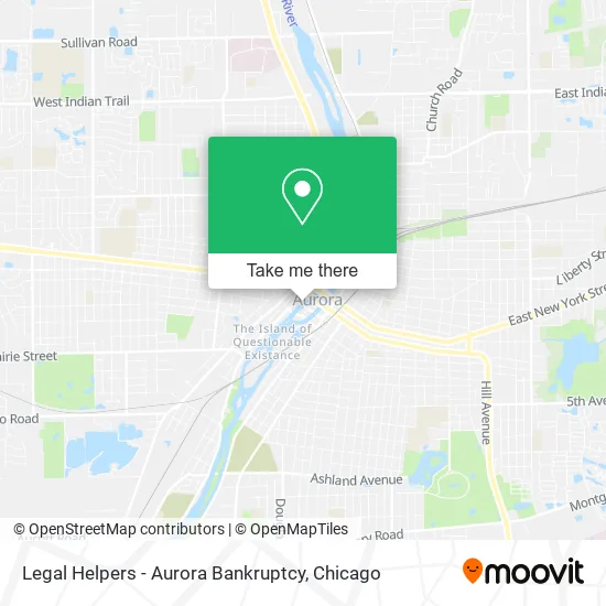 Legal Helpers - Aurora Bankruptcy map