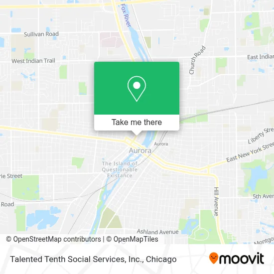 Talented Tenth Social Services, Inc. map