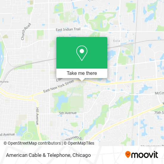 American Cable & Telephone map