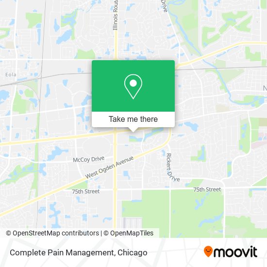 Complete Pain Management map
