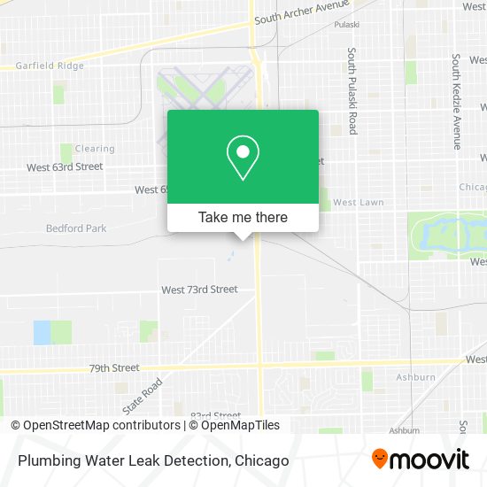 Plumbing Water Leak Detection map