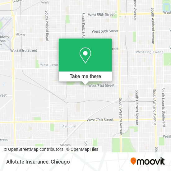 Mapa de Allstate Insurance