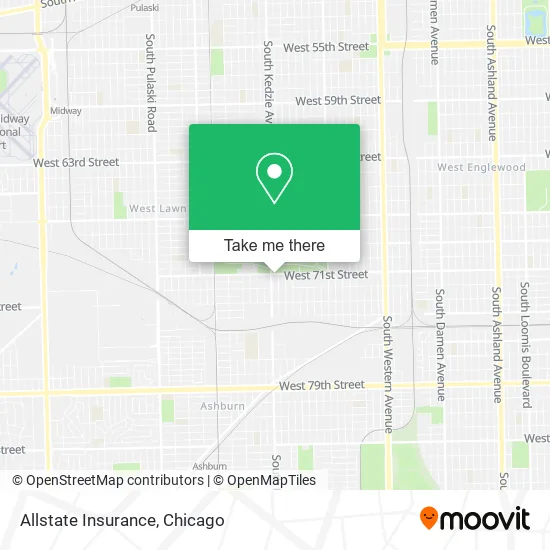 Allstate Insurance map