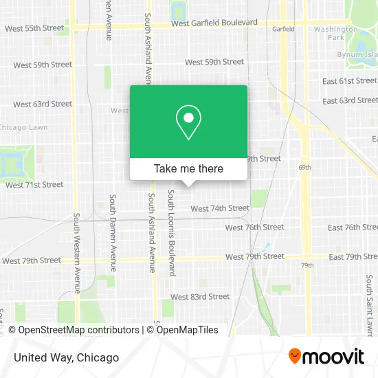 United Way map