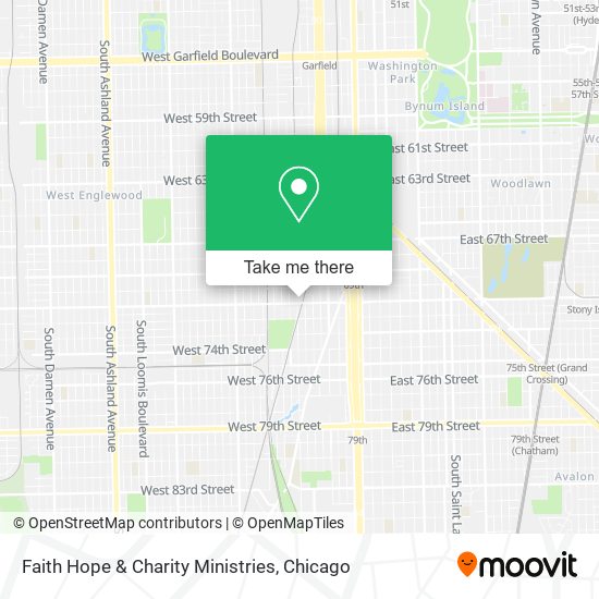 Mapa de Faith Hope & Charity Ministries