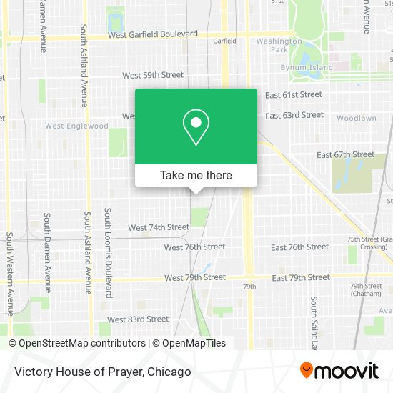 Victory House of Prayer map