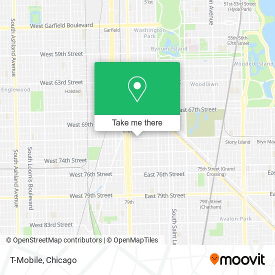 T-Mobile map