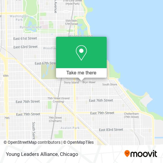 Mapa de Young Leaders Alliance