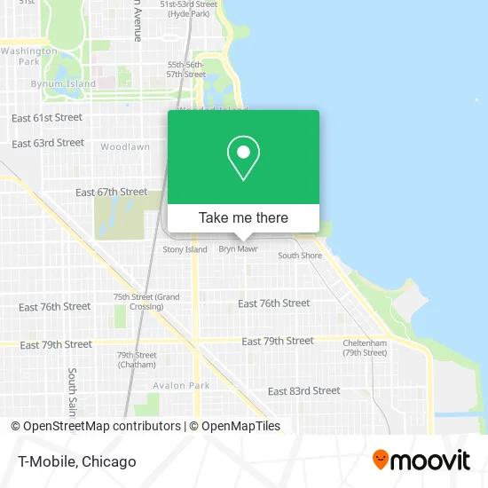 T-Mobile map