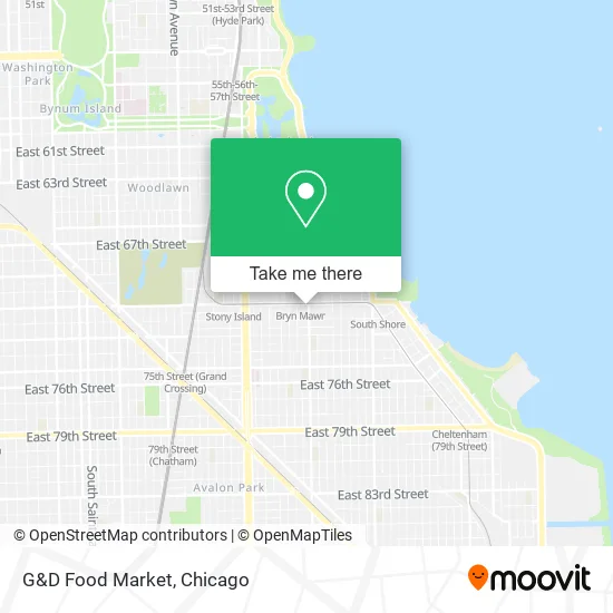 G&D Food Market map