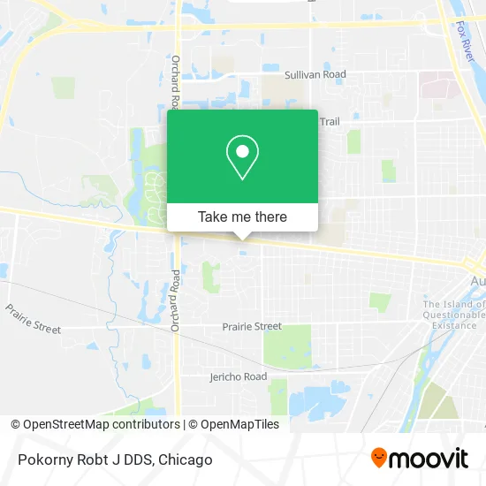 Mapa de Pokorny Robt J DDS