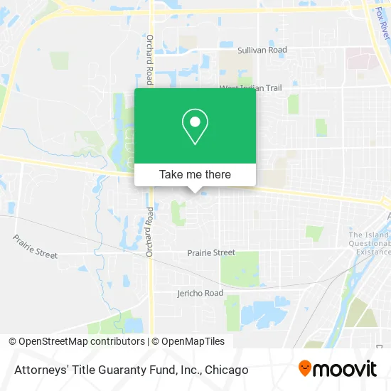 Mapa de Attorneys' Title Guaranty Fund, Inc.
