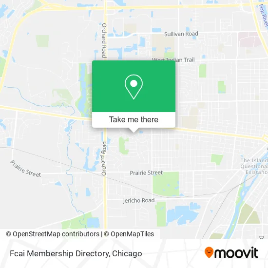 Mapa de Fcai Membership Directory
