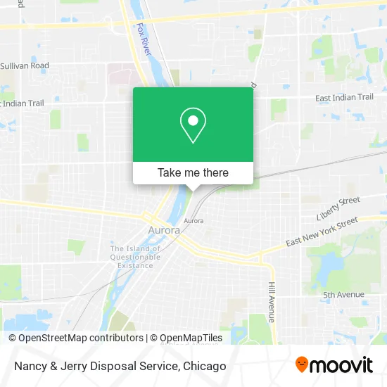 Mapa de Nancy & Jerry Disposal Service