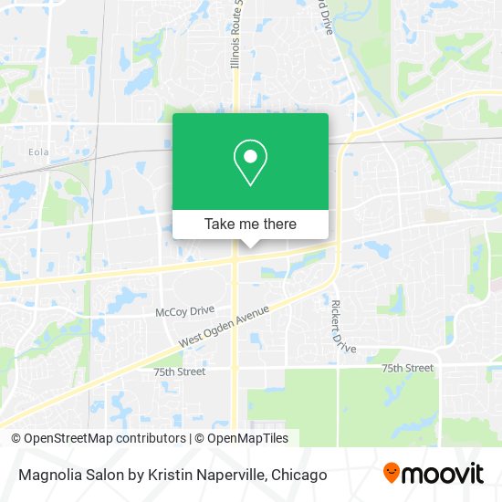 Mapa de Magnolia Salon by Kristin Naperville