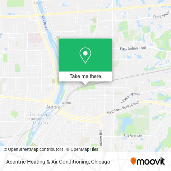 Mapa de Acentric Heating & Air Conditioning