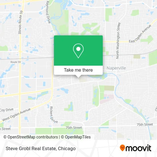 Steve Grobl Real Estate map