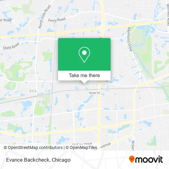 Evance Backcheck map