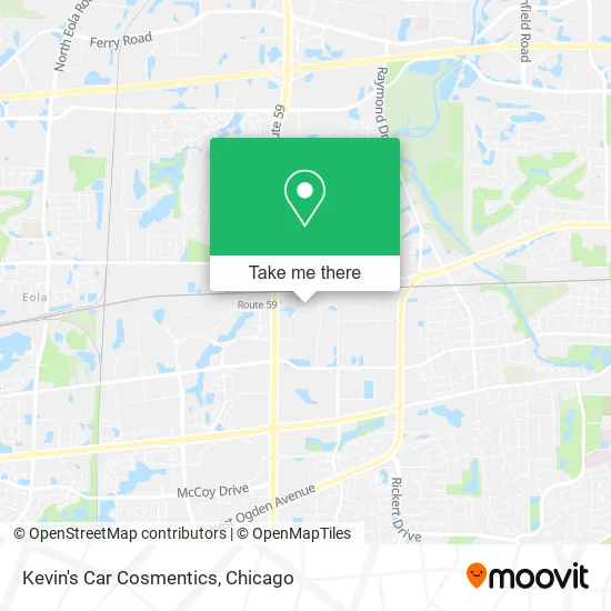 Kevin's Car Cosmentics map