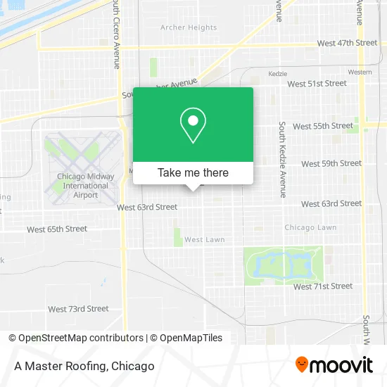 A Master Roofing map