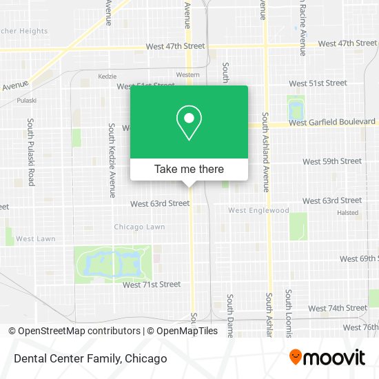 Mapa de Dental Center Family