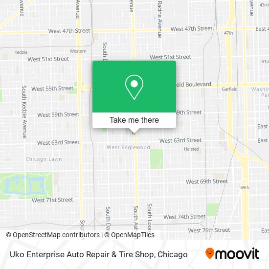 Uko Enterprise Auto Repair & Tire Shop map