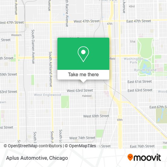 Aplus Automotive map