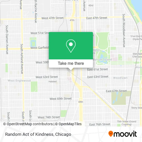 Mapa de Random Act of Kindness