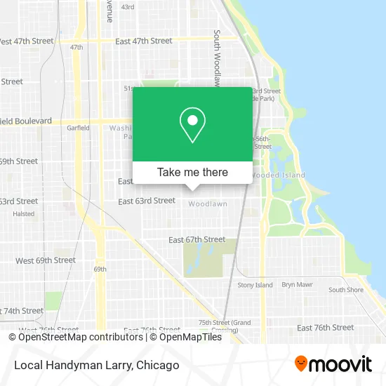 Mapa de Local Handyman Larry