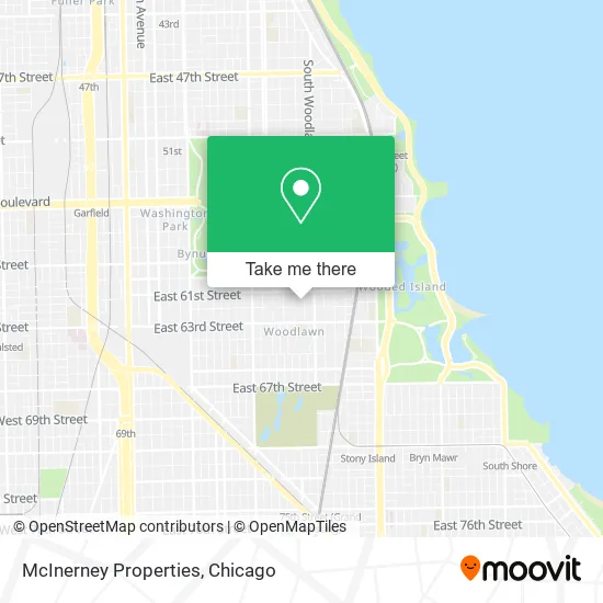 Mapa de McInerney Properties