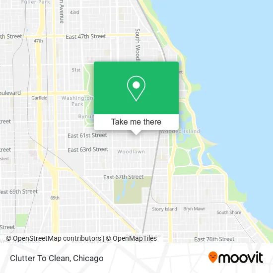 Mapa de Clutter To Clean