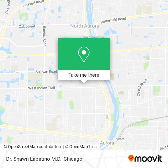 Dr. Shawn Lapetino M.D. map