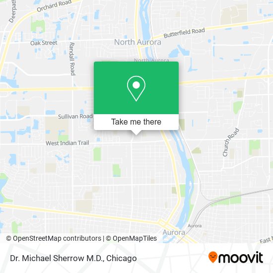 Dr. Michael Sherrow M.D. map