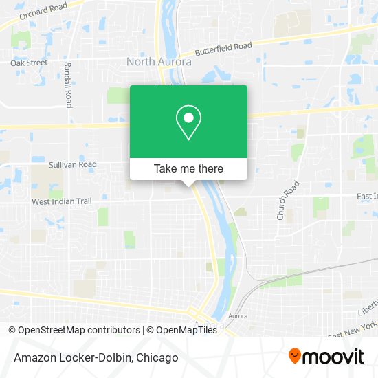 Amazon Locker-Dolbin map