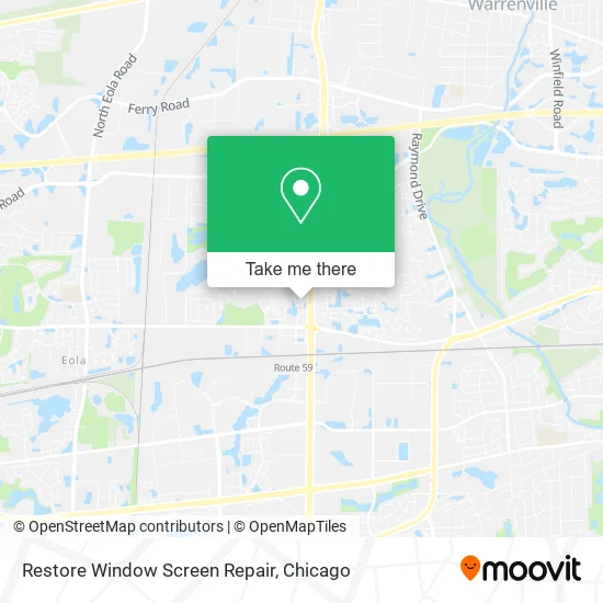 Restore Window Screen Repair map
