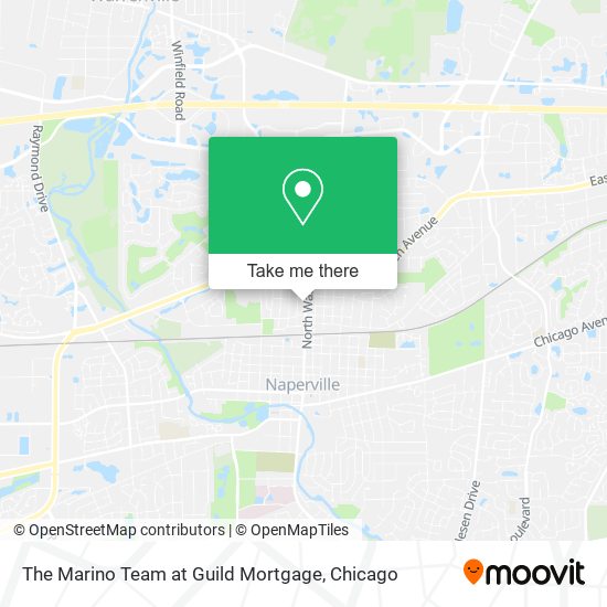 The Marino Team at Guild Mortgage map