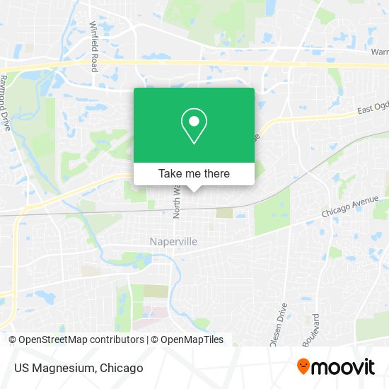 Mapa de US Magnesium