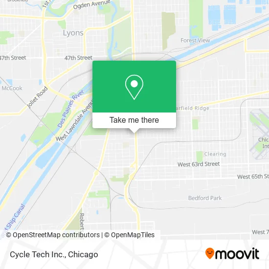 Cycle Tech Inc. map