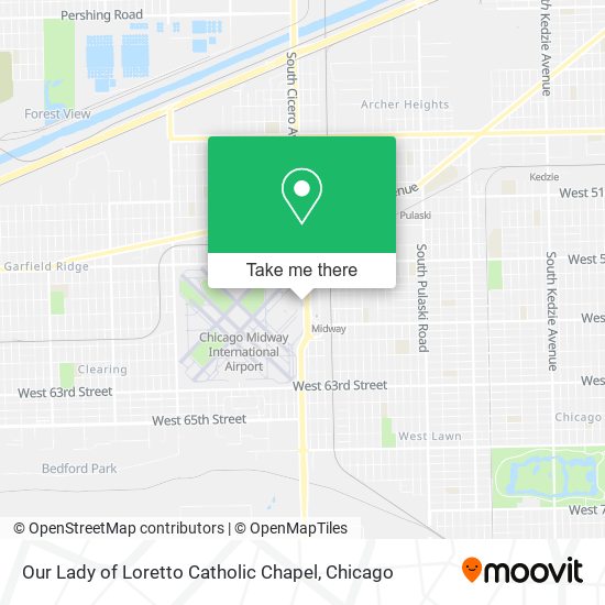 Our Lady of Loretto Catholic Chapel map