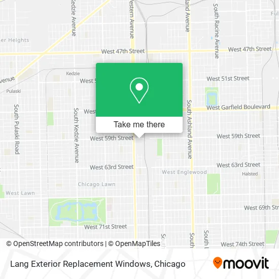 Mapa de Lang Exterior Replacement Windows