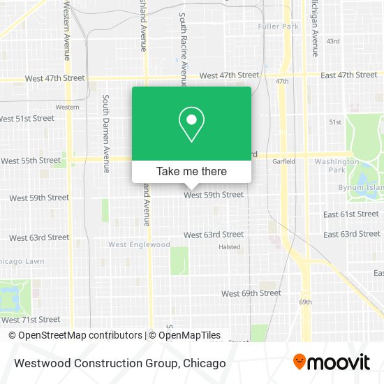 Mapa de Westwood Construction Group