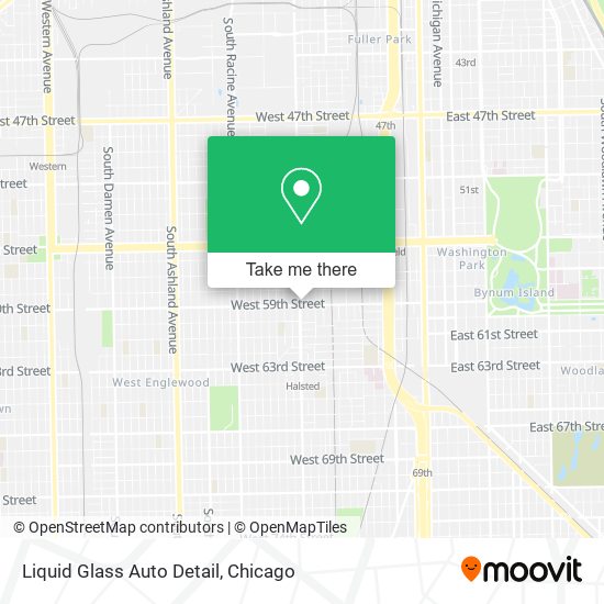 Mapa de Liquid Glass Auto Detail