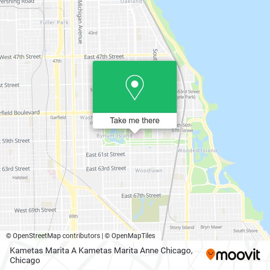 Kametas Marita A Kametas Marita Anne Chicago map