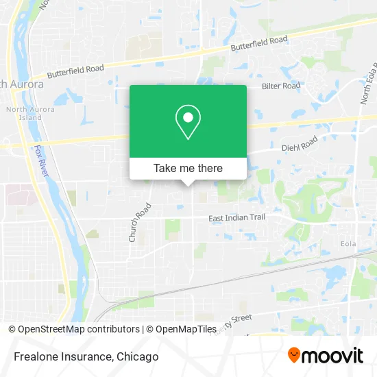 Frealone Insurance map