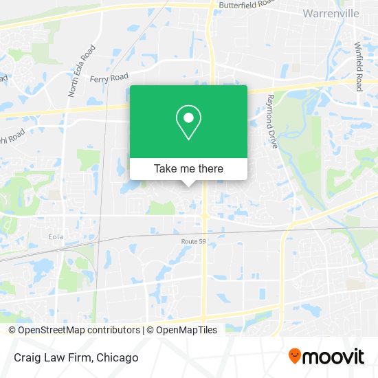 Craig Law Firm map