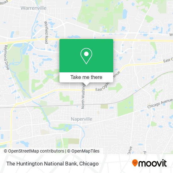 The Huntington National Bank map