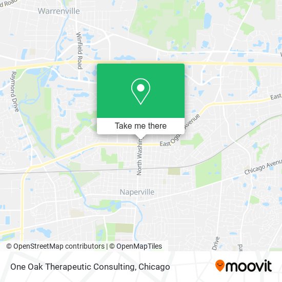 One Oak Therapeutic Consulting map