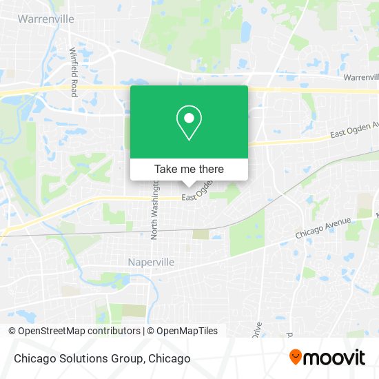 Chicago Solutions Group map