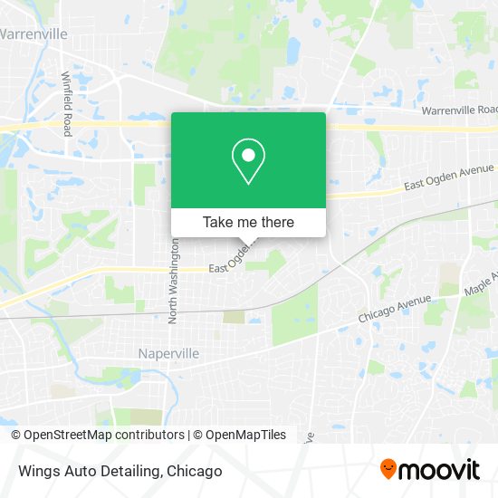 Mapa de Wings Auto Detailing